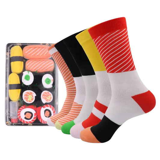 Unisex Sushi Socks – Funny Food-Themed Socks for Men & Women