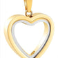 Heartfelt Remembrance: Stainless Steel Heart-Shaped Cremation Pendant